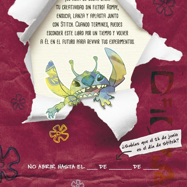 STITCH. DESTROZA ESTE LIBRO