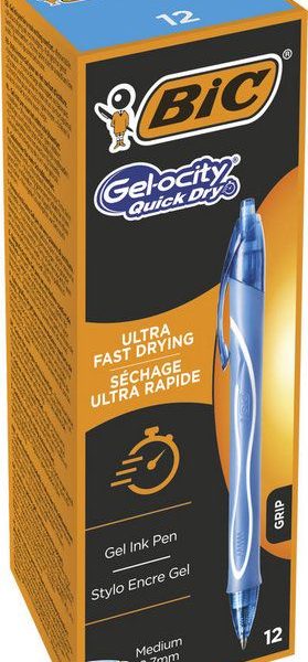 BOLIGRAFO BIC GEL OCITY AZUL CLARO