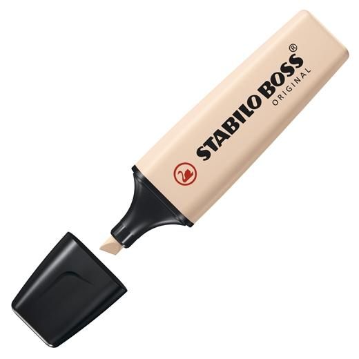 STABILO MARCADOR BOSS ORIGINAL NATURECOLORS CAJA DE 10 BEIGE