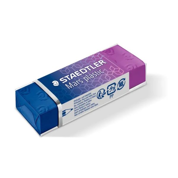 GOMA MARS PLASTIC 526 50  EDICIÓN ANIVERSARIO  AZUL/LILA  65 X 23 X 13 MM