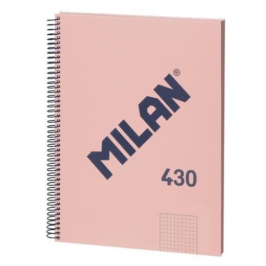 BLOCK MILÁN A4 CUADRÍCULA 80H.95GR. SERIE 1918 ROSA