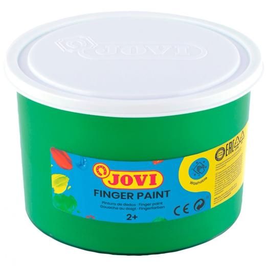 PINTURA DE DEDOS VERDE JOVI 500ML