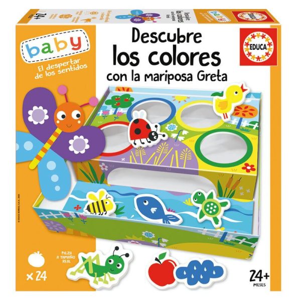 BABY EDUCATIVOS * DESCUBRE LOS COLORES CON LA MARIPOSA GRETA