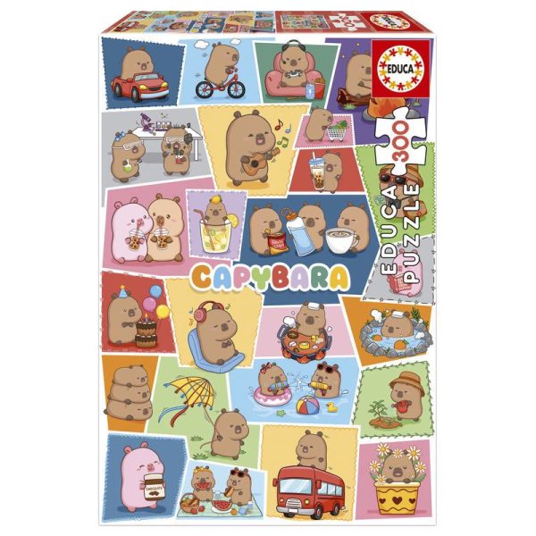PUZZLE DE 300 PIEZAS CAPYBARAS ®CAPYFUN