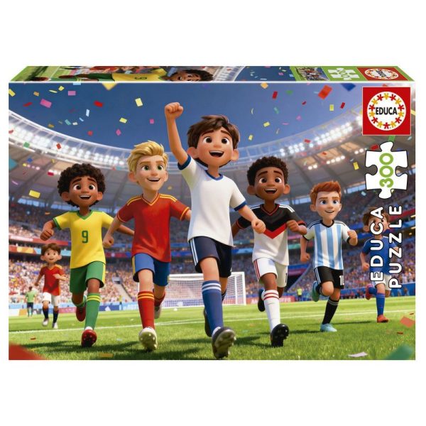 PUZZLE DE 300 PIEZAS MUNDO DEL FUTBOL