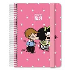AGENDA ESCOLAR 26/27 A6 POR MAFALDA FRIENDS