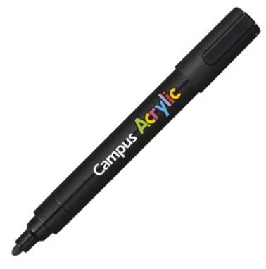 ROTULADOR ACRÍLICO CAMPUS ACRYLIC NEGRO