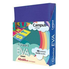 GOMA EVA CAMPUS 40X60 AZUL ULTRAMAR