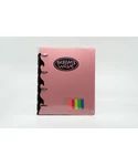 CARPETABLOCK A4 4 ANILLAS 35MM + RECAMBIO 80H 90GR + ACCESORIOS ROSA PASTELOCEAN'S WAVE