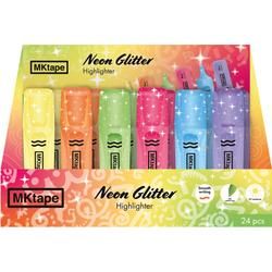 ROTULADOR FLUOR GLITTER AZUL