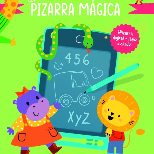 MI PRIMER LIBRO DE ACTIVIDADES CON PIZARRA MÁGICA. VERDE