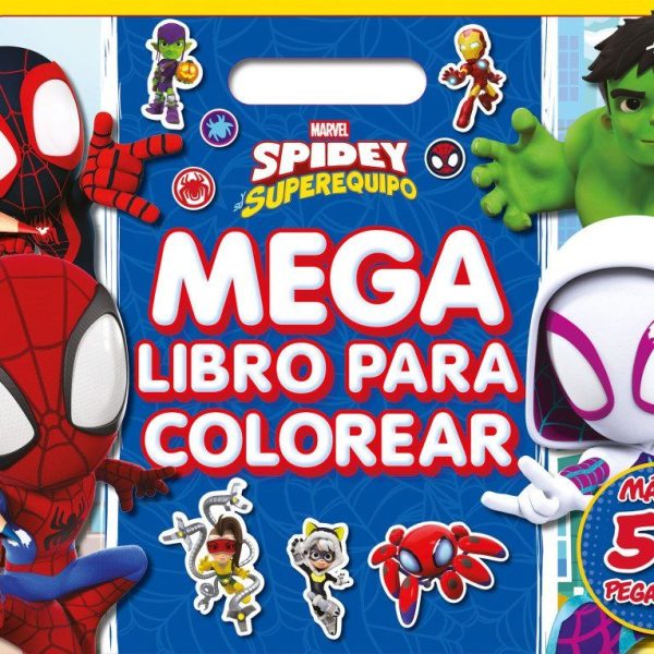 SPIDEY Y SU SUPEREQUIPO. MEGALIBRO PARA COLOREAR