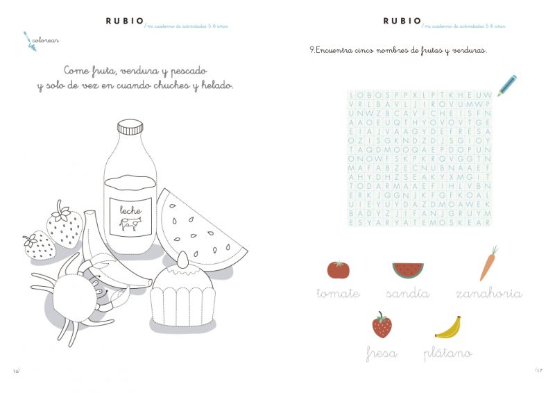 MI CUADERNO DE ACTIVIDADES: 5 - 6 AÑOS (EDICIÓN EXCLUSIVA) (RUBIO - Imagen 3