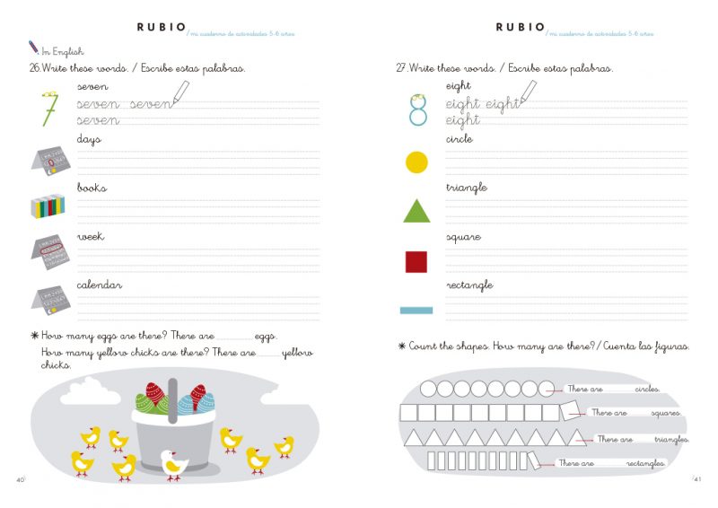 MI CUADERNO DE ACTIVIDADES: 5 - 6 AÑOS (EDICIÓN EXCLUSIVA) (RUBIO - Imagen 5