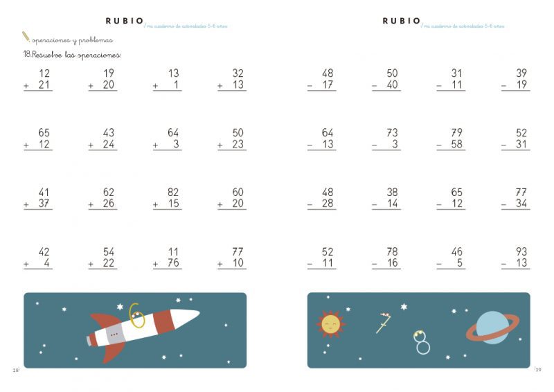MI CUADERNO DE ACTIVIDADES: 5 - 6 AÑOS (EDICIÓN EXCLUSIVA) (RUBIO - Imagen 4