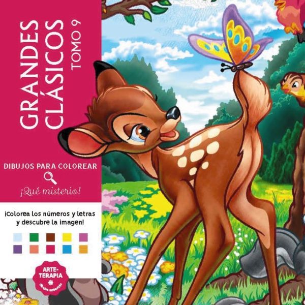 DIBUJOS PARA COLOREAR, ¡QUÉ MISTERIO! GRANDES CLÁSICOS, TOMO 9
