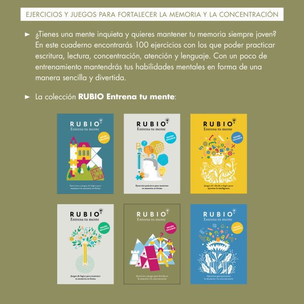 EJERCICIOS Y JUEGOS PARA FORTALECER LA MEMORIA Y LA CONCENTRACIÓN (EDICIÓN EXCLU