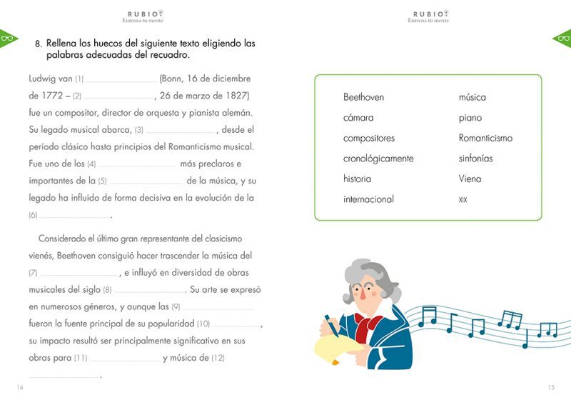 EJERCICIOS Y JUEGOS PARA FORTALECER LA MEMORIA Y LA CONCENTRACIÓN (EDICIÓN EXCLU - Imagen 2