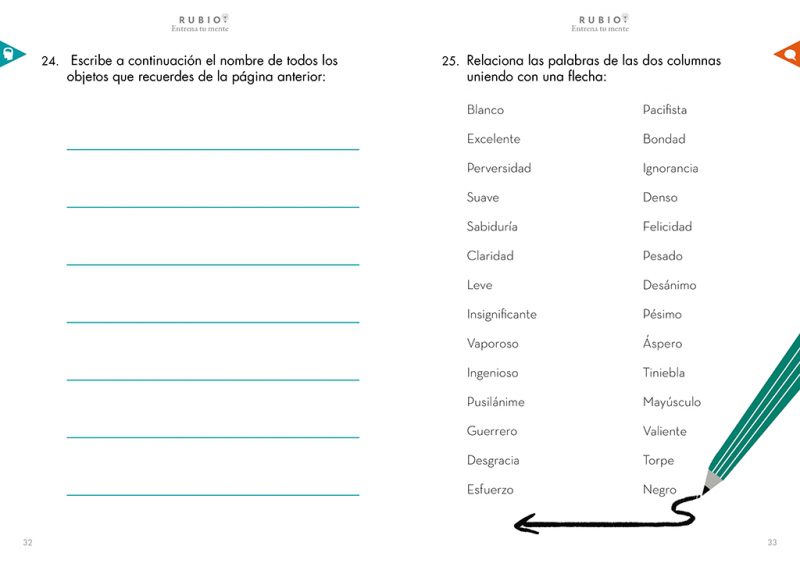 EJERCICIOS PARA POTENCIAR LA MEMORIA Y LA CONCENTRACIÓN (EDICIÓN EXCLUSIVA) (RUB - Imagen 2