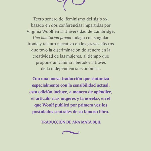 UNA HABITACIÓN PROPIA (NUEVA TRADUCCIÓN)
