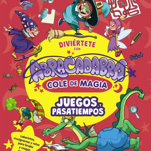 DIVIÉRTETE CON ABRACADABRA, COLE DE MAGIA. JUEGOS Y PASATIEMPOS