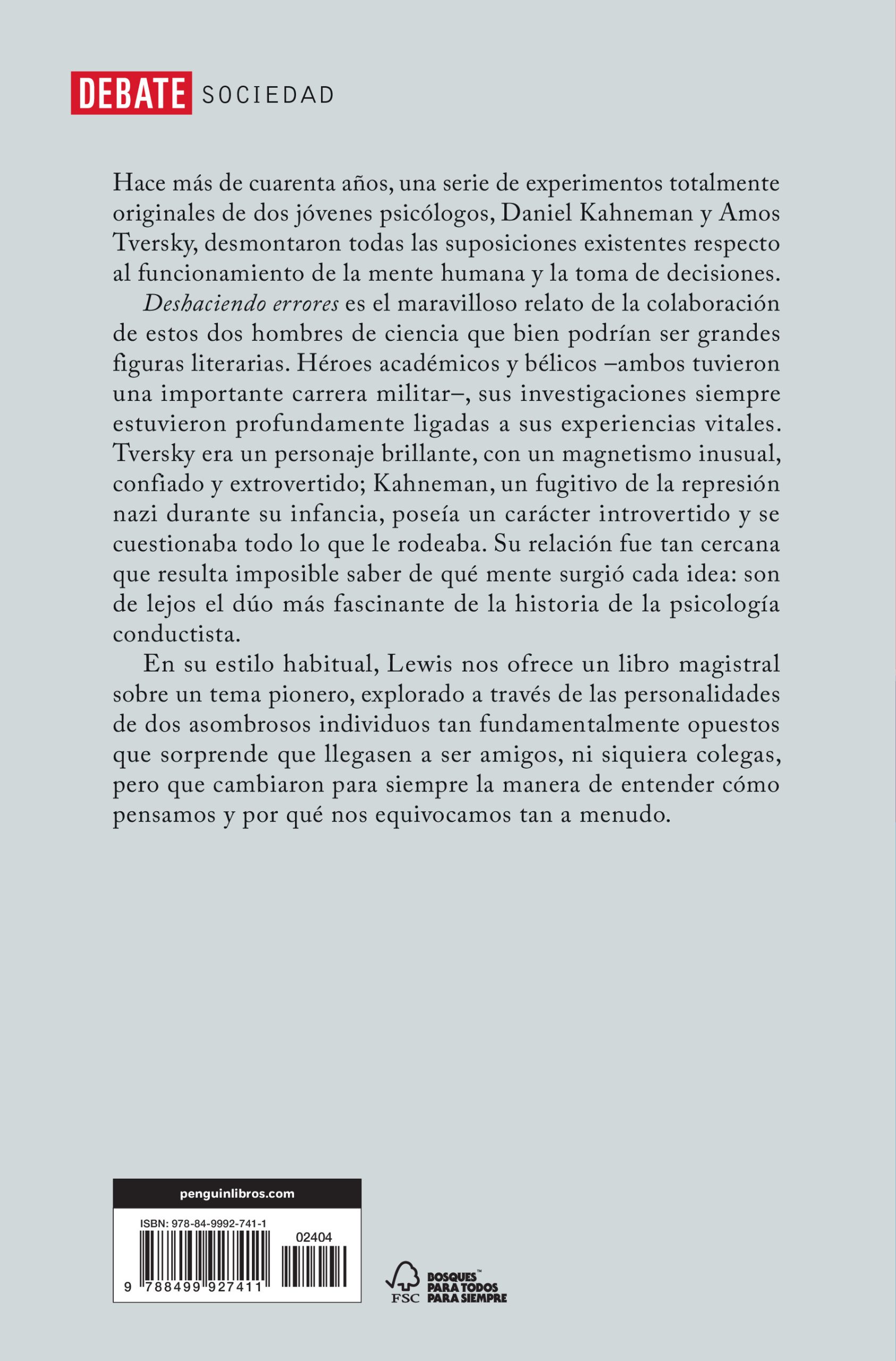 DESHACIENDO ERRORES
