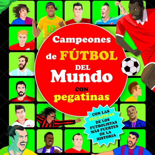 CAMPEONES DE FUTBOL DEL MUNDO PEGATINAS