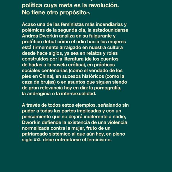 ODIAR A LAS MUJERES