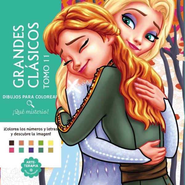 DIBUJOS PARA COLOREAR, ¡QUÉ MISTERIO! GRANDES CLÁSICOS, TOMO 11