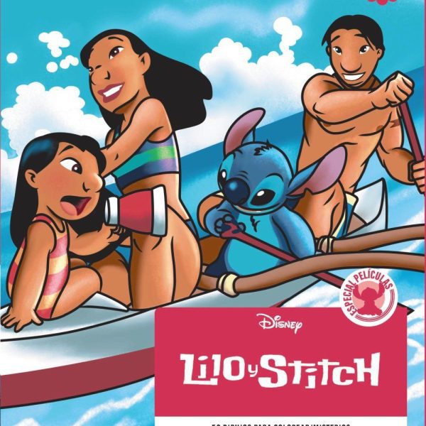 DIBUJOS PARA COLOREAR, ¡QUÉ MISTERIO! ESPECIAL PELÍCULAS-LILO Y STITCH