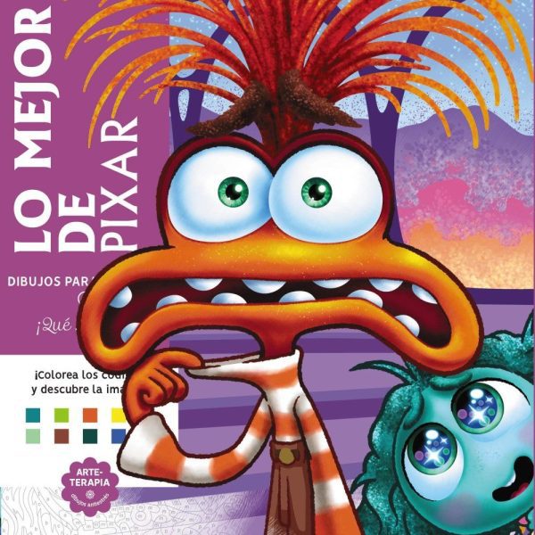 DIBUJOS PARA COLOREAR, ¡QUÉ MISTERIO! LO MEJOR DE PIXAR