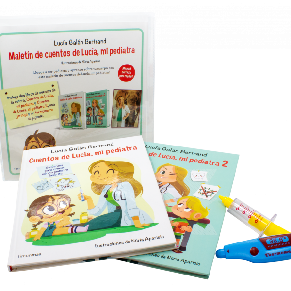MALETÍN DE CUENTOS DE LUCÍA, MI PEDIATRA