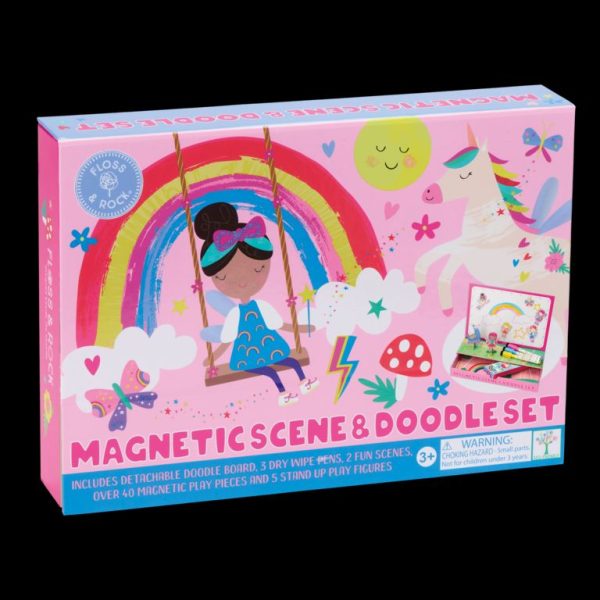 ESCENA MAGNÉTICA Y JUEGO DE DIBUJO RAINBOW FAIRY