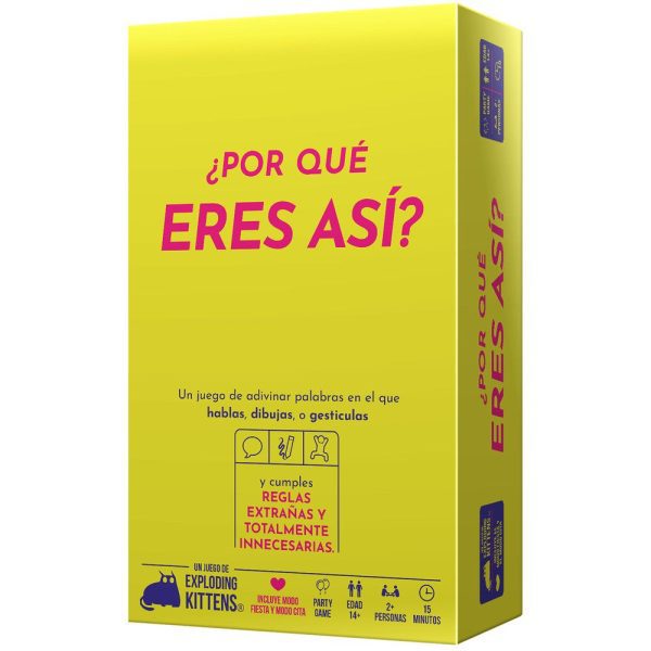 JUEGO DE MESA ¿POR QUE ERES ASI?