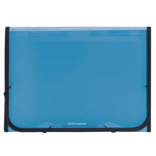CLASIFICADOR PLUS GOMAS 12D AZUL