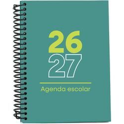AGENDA ESCOLAR VERDE A6 TP 26/27 D/P