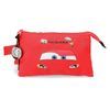 PORTATODO TRIPLE CARS MCQUEEN RED DISNEY