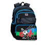 MOCHILA ADAPTABLE 45CM MOVOM FÚTBOL NEGRO