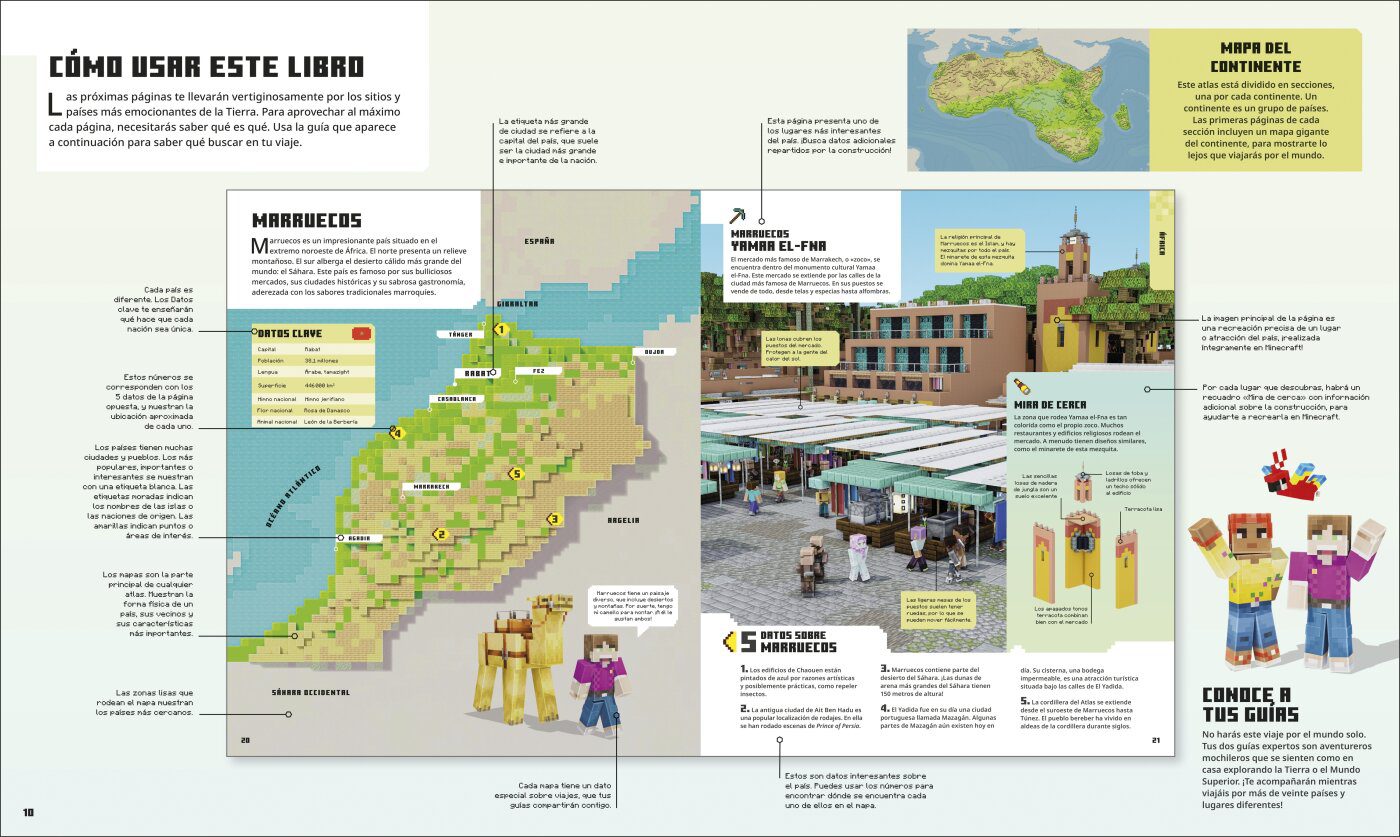 MINECRAFT ATLAS DEL MUNDO - Imagen 3