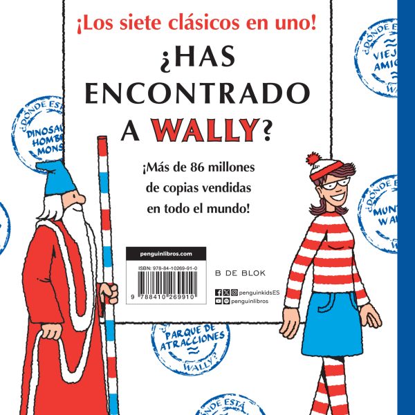 ¿DÓNDE ESTÁ WALLY? TODAS LAS AVENTURAS CLÁSICAS DE WALLY EN UNA EDICIÓN DE VIAJE