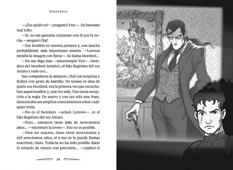 HEREDEROS 1 - EL LEGADO DE LOS HÉROES - Imagen 9