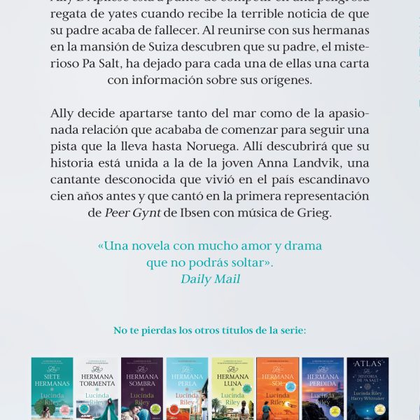 LA HERMANA TORMENTA (LAS SIETE HERMANAS 2)