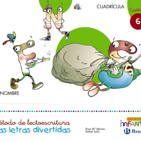 LAS LETRAS DIVERTIDAS CUADRÍCULA CUADERNO 6