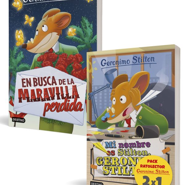 GERONIMO STILTON. PACK RATOLECTOR