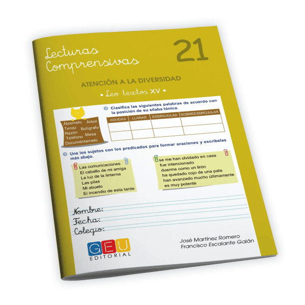 LECTURAS COMPRENSIVAS 21